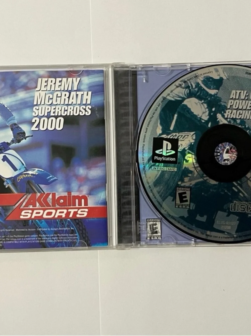 ATV: Quad Power Racing (Sony PlayStation 1, 2000) Black Label Complete & Tested